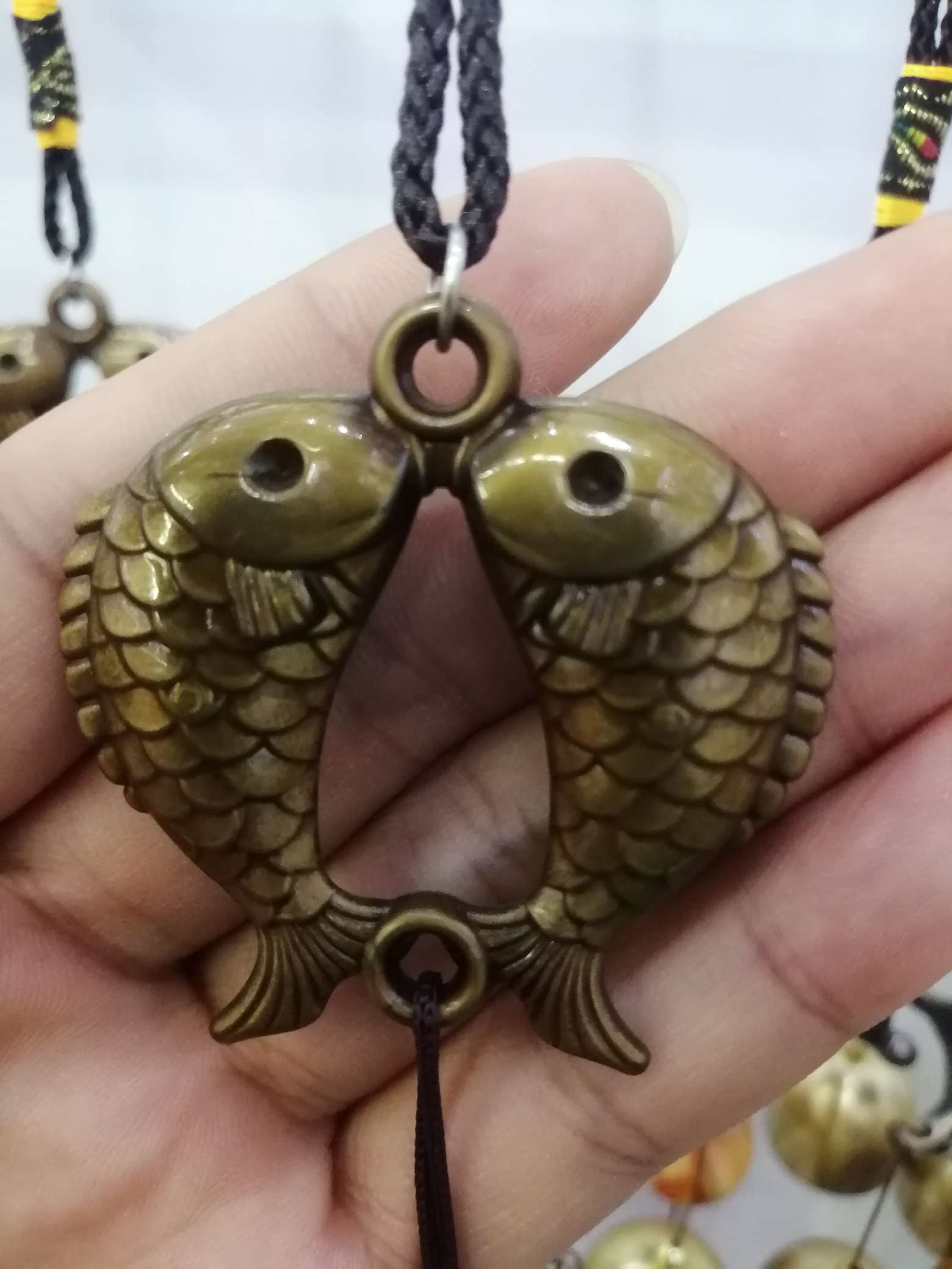 双鱼大象风铃风铃 定制款家居装饰风铃 创意挂饰 风铃礼品 音色悦耳风铃1