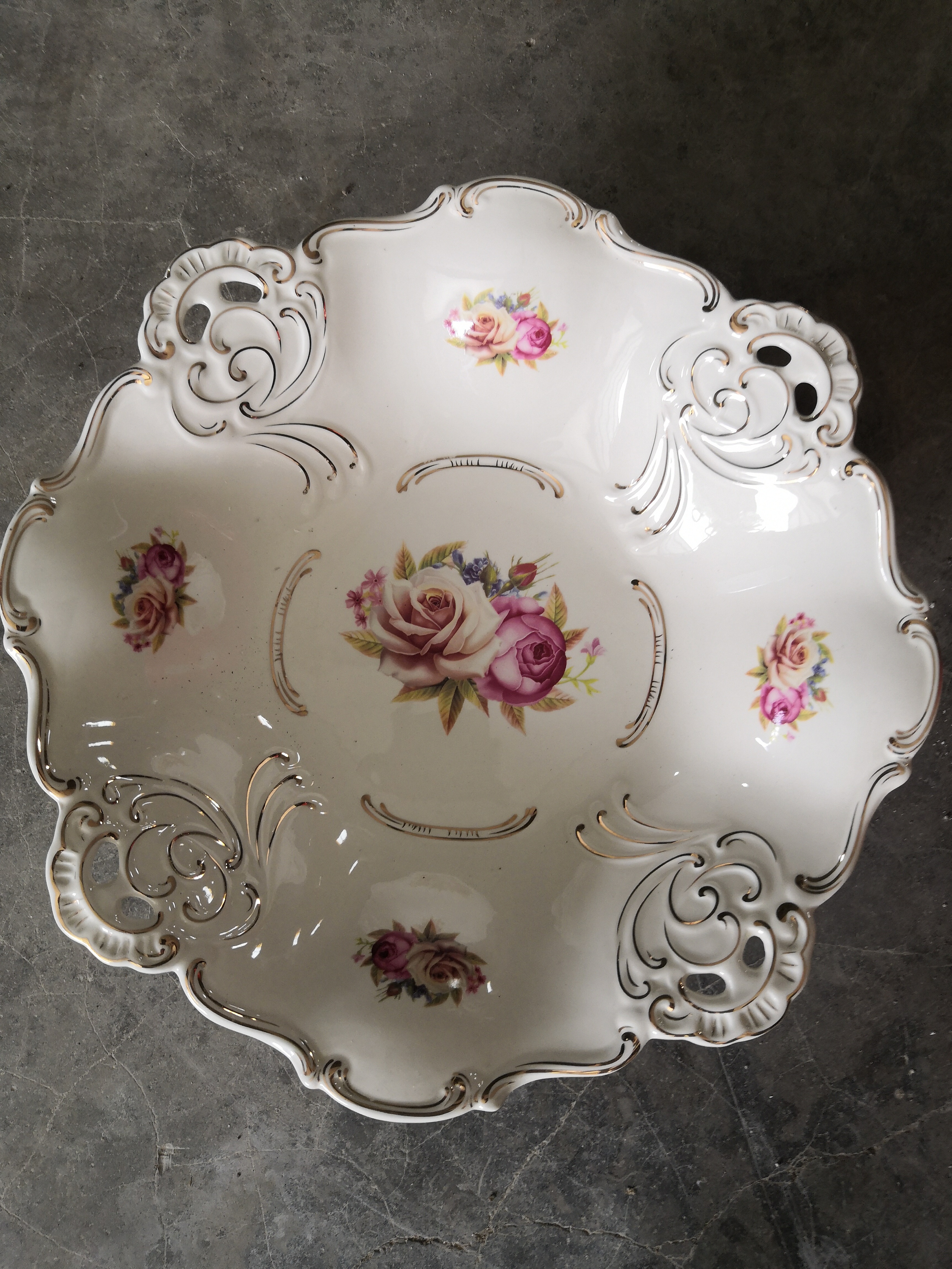 陶瓷水果盘网红储物盘水果碗陶瓷蛋糕盘零食盘特色蛋糕盘牛油盘炫彩水果盘工艺水果盘