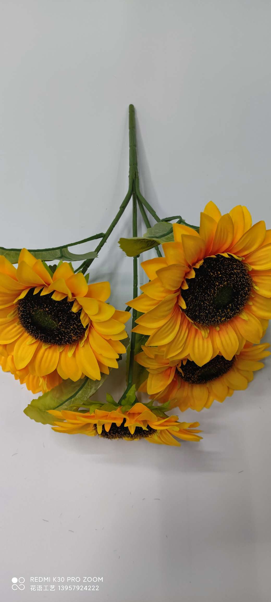 Simulation Flower Sunflower Sunflower Wedding Home Small Flower Fake Flower Simulation Bouquet Spot Wholesale Item Picture