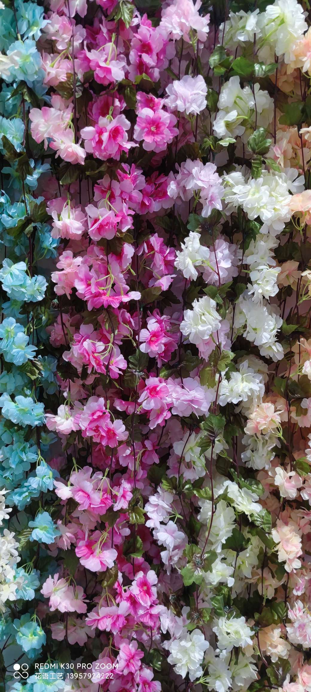 Artificial green plants, vines, green leaves, ceiling decoration, artificial flowers, vines, balconies, water pipes, plastic grape leaves Item Picture