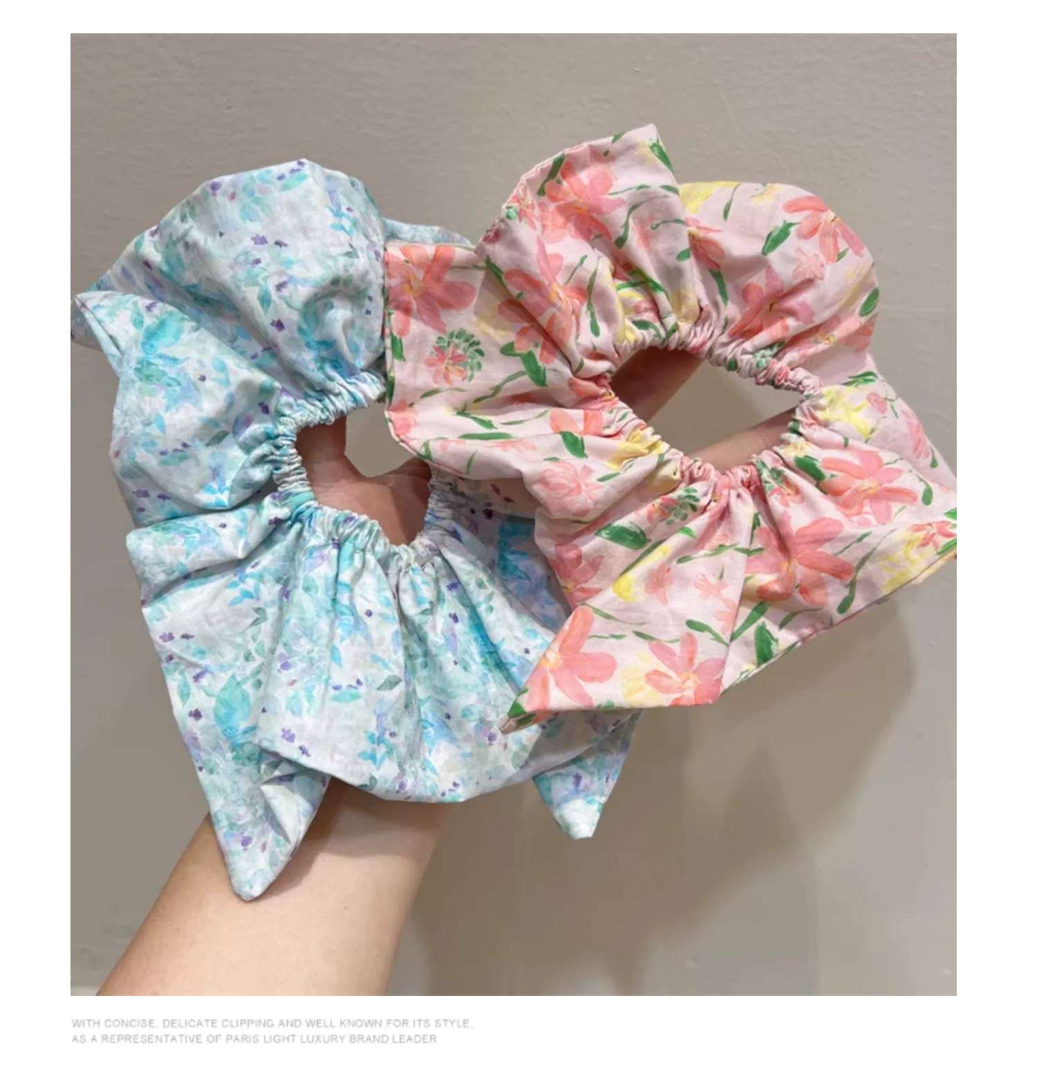 韩版网红新款碎花发圈/新款简约时尚风格百搭/流行款详情图2