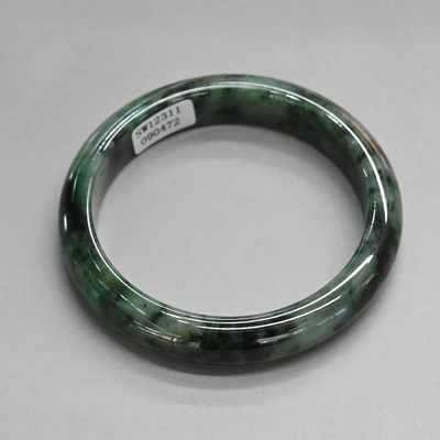 Real Fu Xia Jewelry Natural Jade Bracelet Dark Green Jewelry Hand Decorated Jade Bracelet Jade Bracelet New Chinese Style