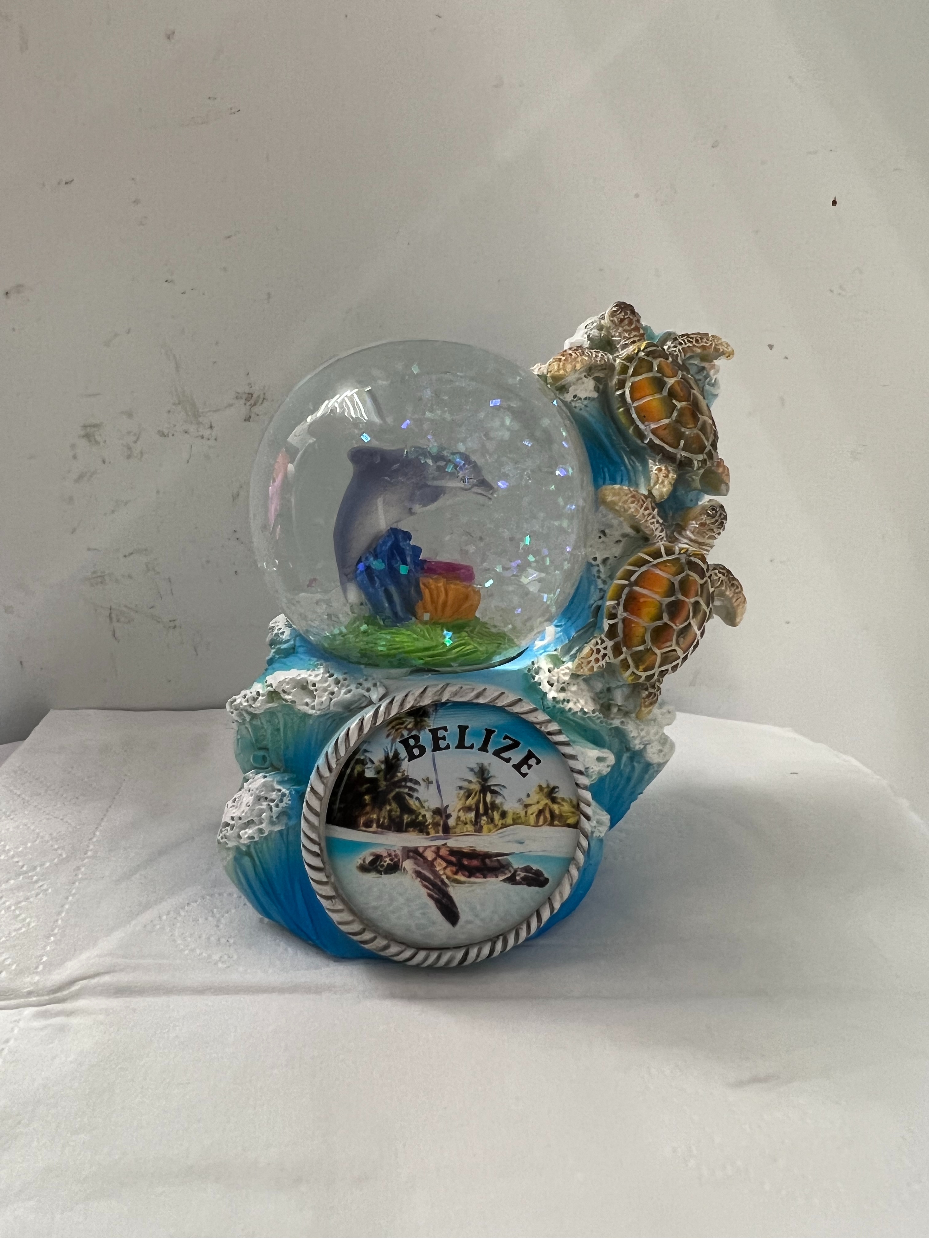 海洋玻璃球摆件1