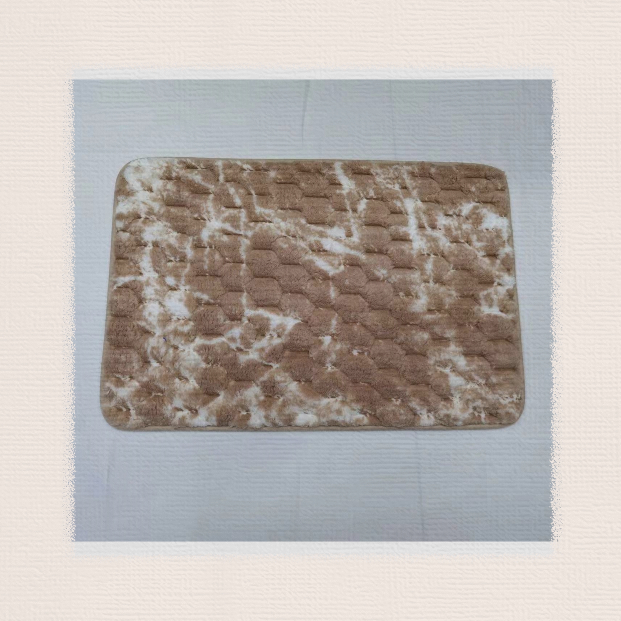 Tie-dyed golden turtle velvet three-dimensional floor mat, carpet, anti-slip mat, floor mat, door mat, living room blanket, bathroom mat, balcony mat, available in multiple colors, with good product quality. Size: 40*60cm bathroom floor mat Item Picture