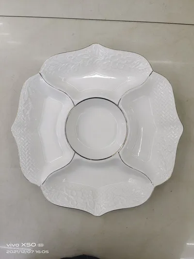 Ceramic Tableware Set With Colored Glaze Ceramic Tableware