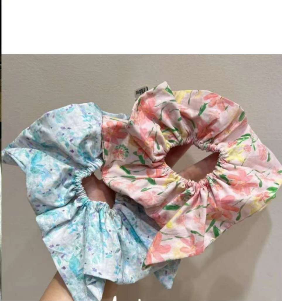 韩版网红新款碎花发圈/新款简约时尚风格百搭/流行款详情图1