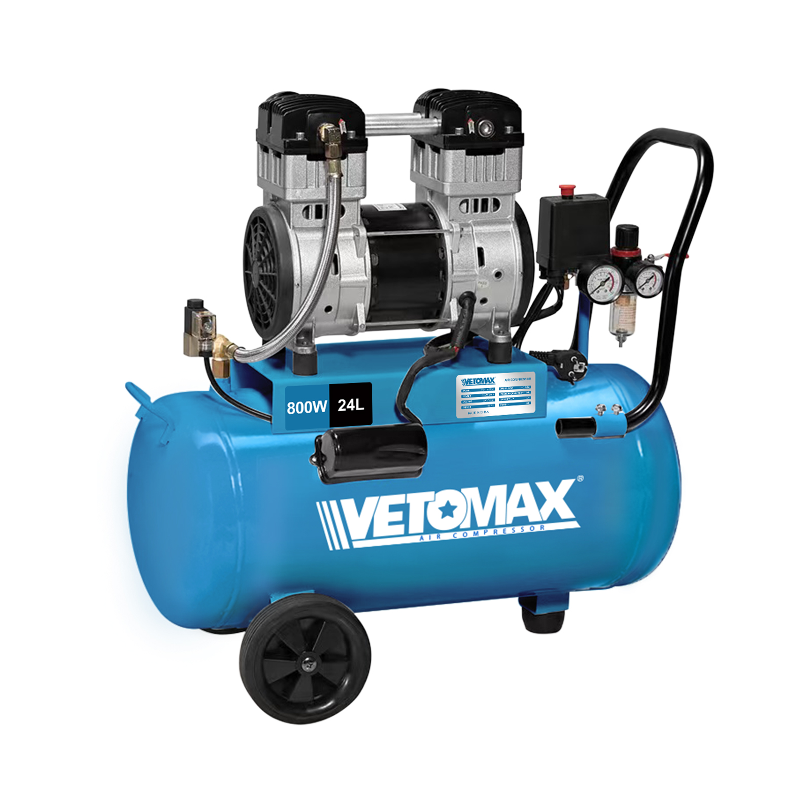 SILENT AIR COMPRESSOR POWER(W/HP)- 800W/ 1.0HP