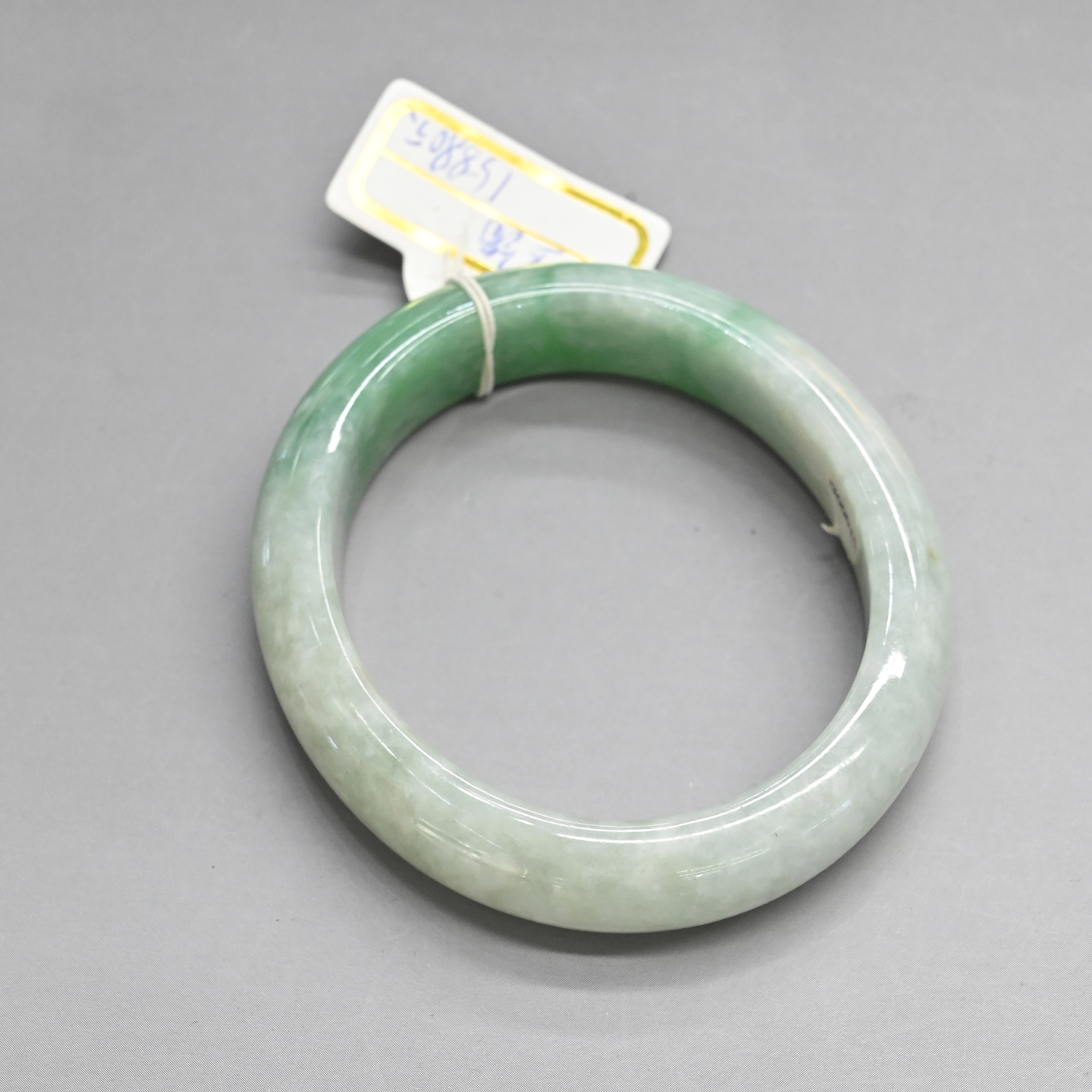 Real Fu Xia Natural Jade Bracelet Authentic Oval Hand Decoration New Chinese Style Specification drawing