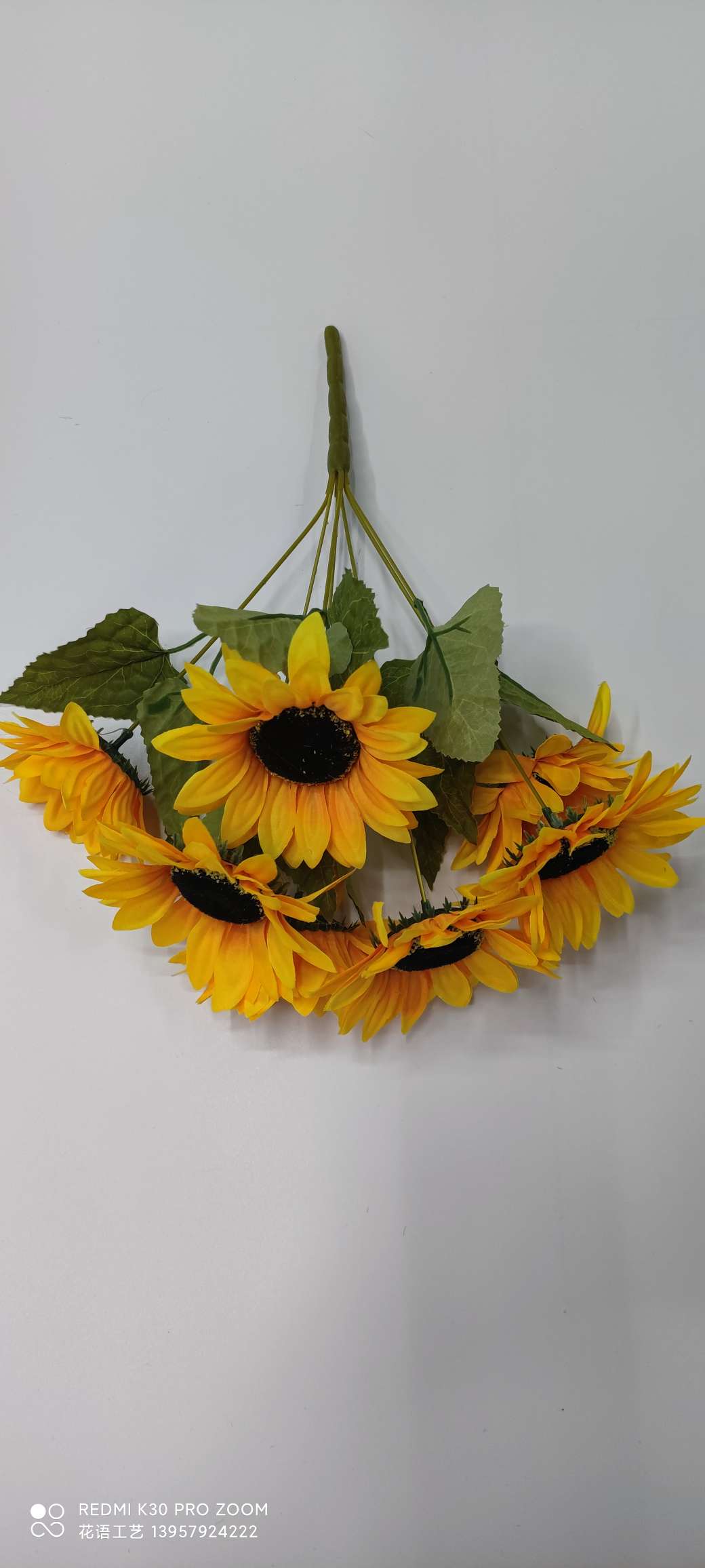 Simulation Flower Sunflower Sunflower Wedding Home Small Flower Fake Flower Simulation Bouquet Spot Wholesale undefined