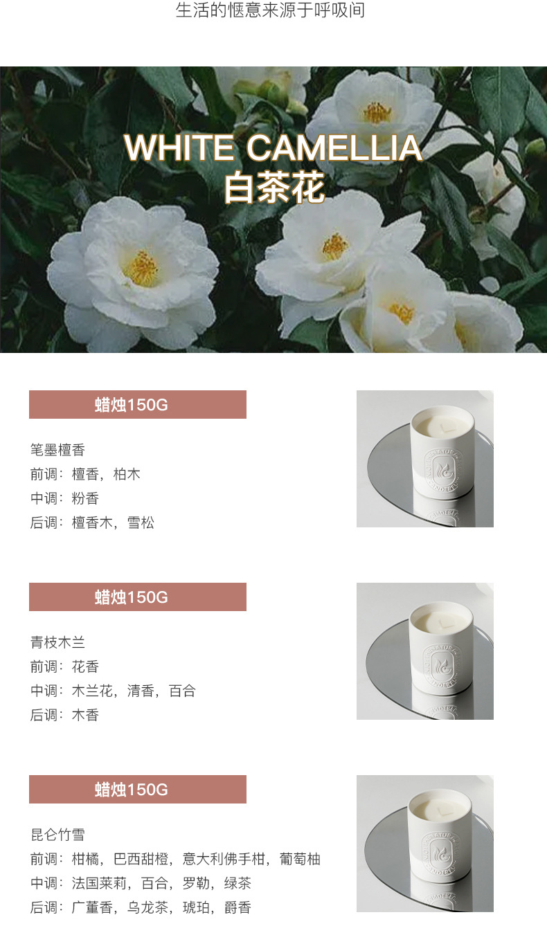 香薰蜡烛大豆蜡简约浮雕陶瓷杯香氛卧室浪漫装饰摆件香薰蜡烛杯详情7
