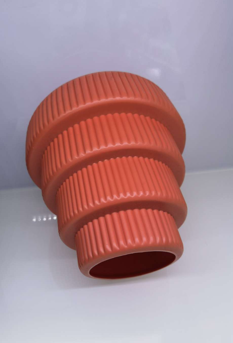 梯形步步高升PE材质莫兰迪色桌面创意花盆详情图2