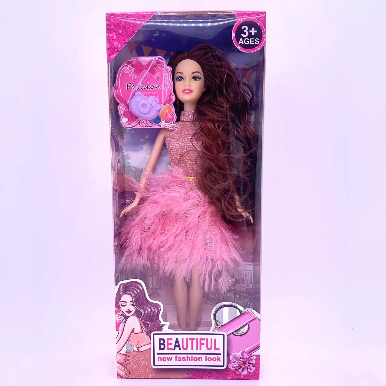New foreign trade doll high-end princess toys play house wine set toys girls love toys 12 inch multi-articular doll toy set Birthday gift set gift box set Christmas gift A4