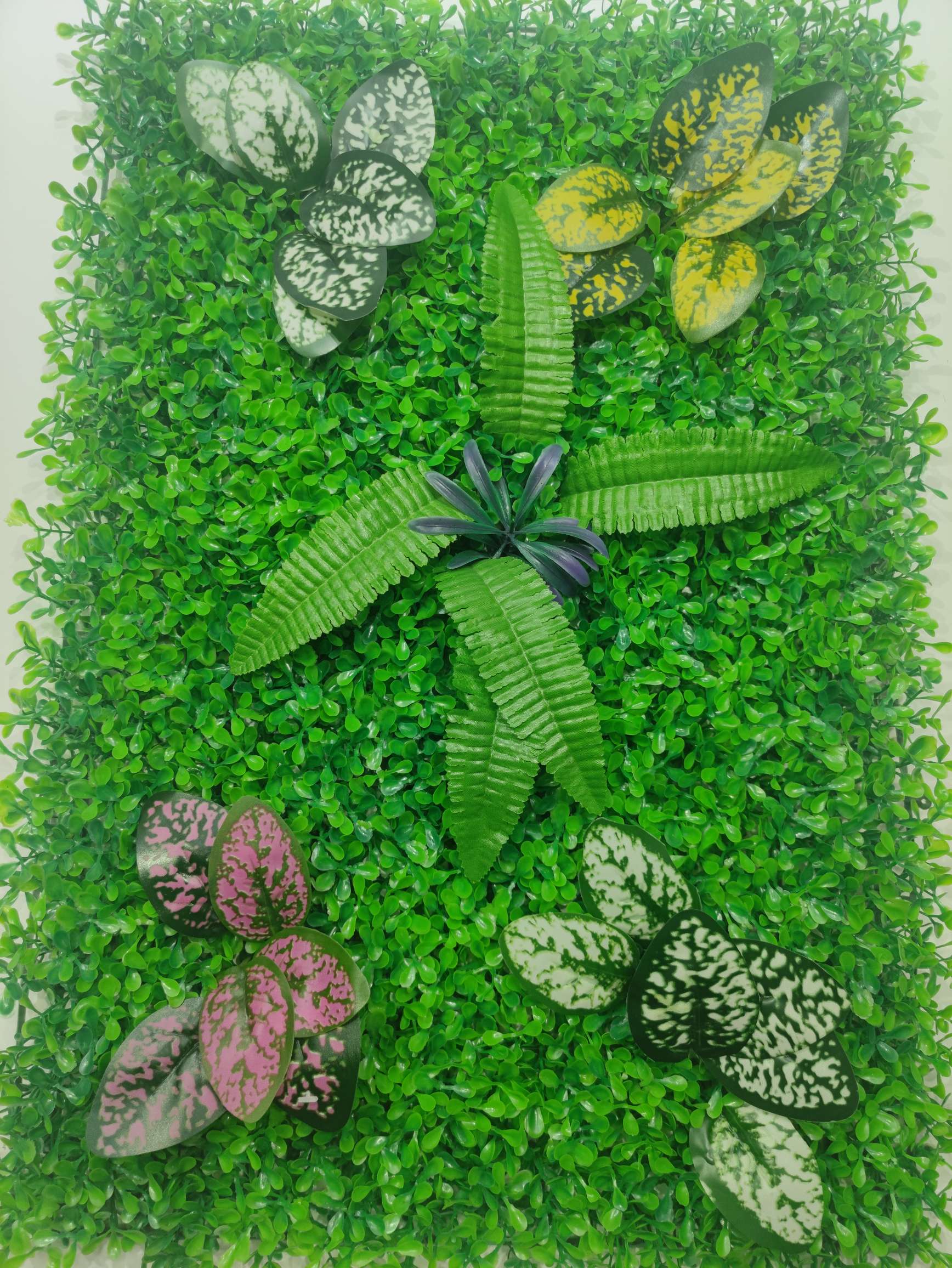 Artificial Lawn Green Wall Plastic Turf Decoration Green Lawn Flower Background Plant Wall People Fake Lawn undefined