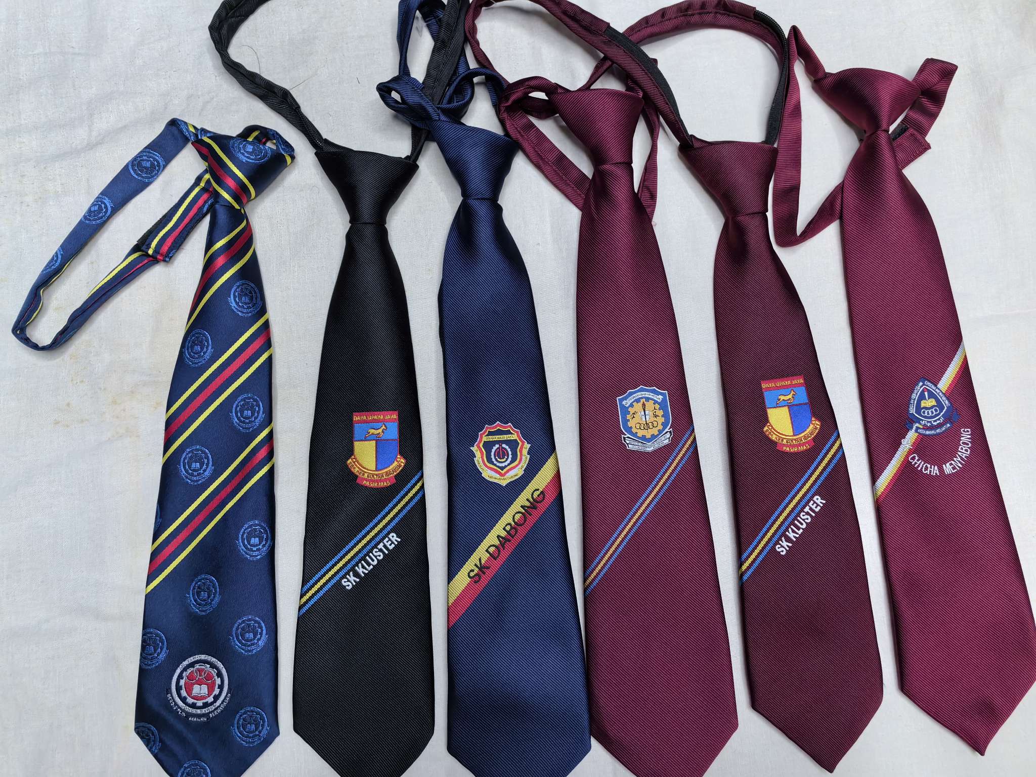 Student tie school wear Application Scenario