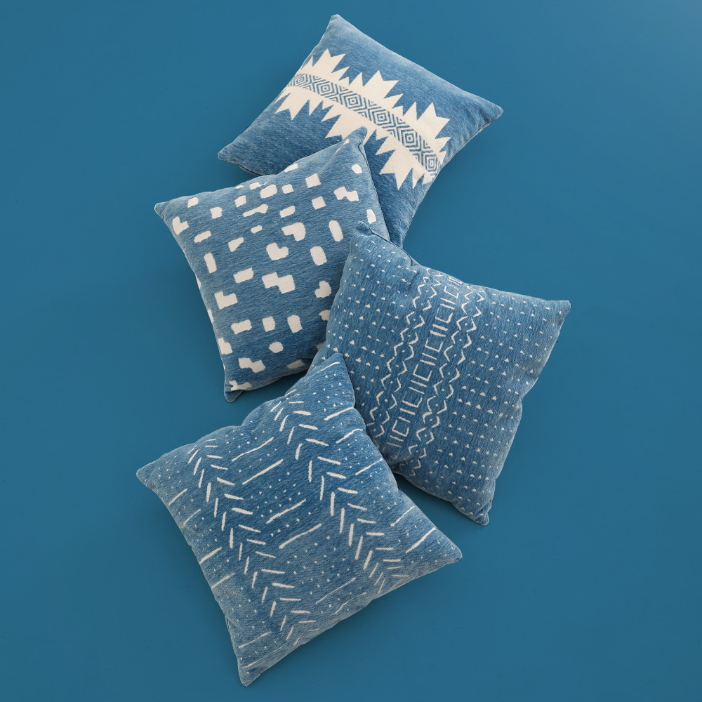 MY Stone Valley series offers a variety of colors to choose from, including Chenille woven pillowcases, cushions, sofa cushions, and a light luxury style lumbar support for wholesale Specification image
