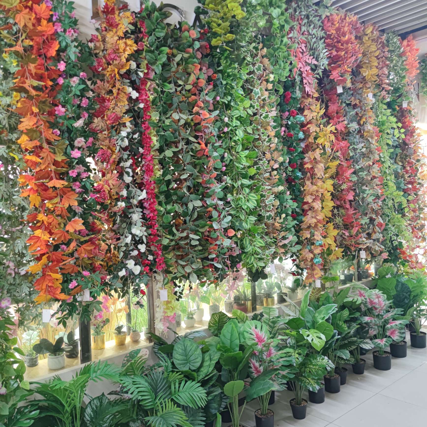 Artificial Lawn Green Wall Plastic Turf Decoration Green Lawn Flower Background Plant Wall People Fake Lawn undefined