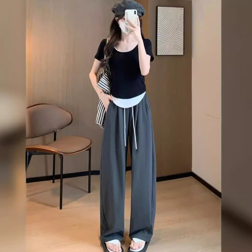 Name: Dry Ice Silk Satin Cutlass Pants
Color: Black, White, Dark Gray, Purple, Khaki,
Size: S, M, L, Xl Name: Fast Dry Ice Silk Satin Cutlass Pants
Color: Application Scenario