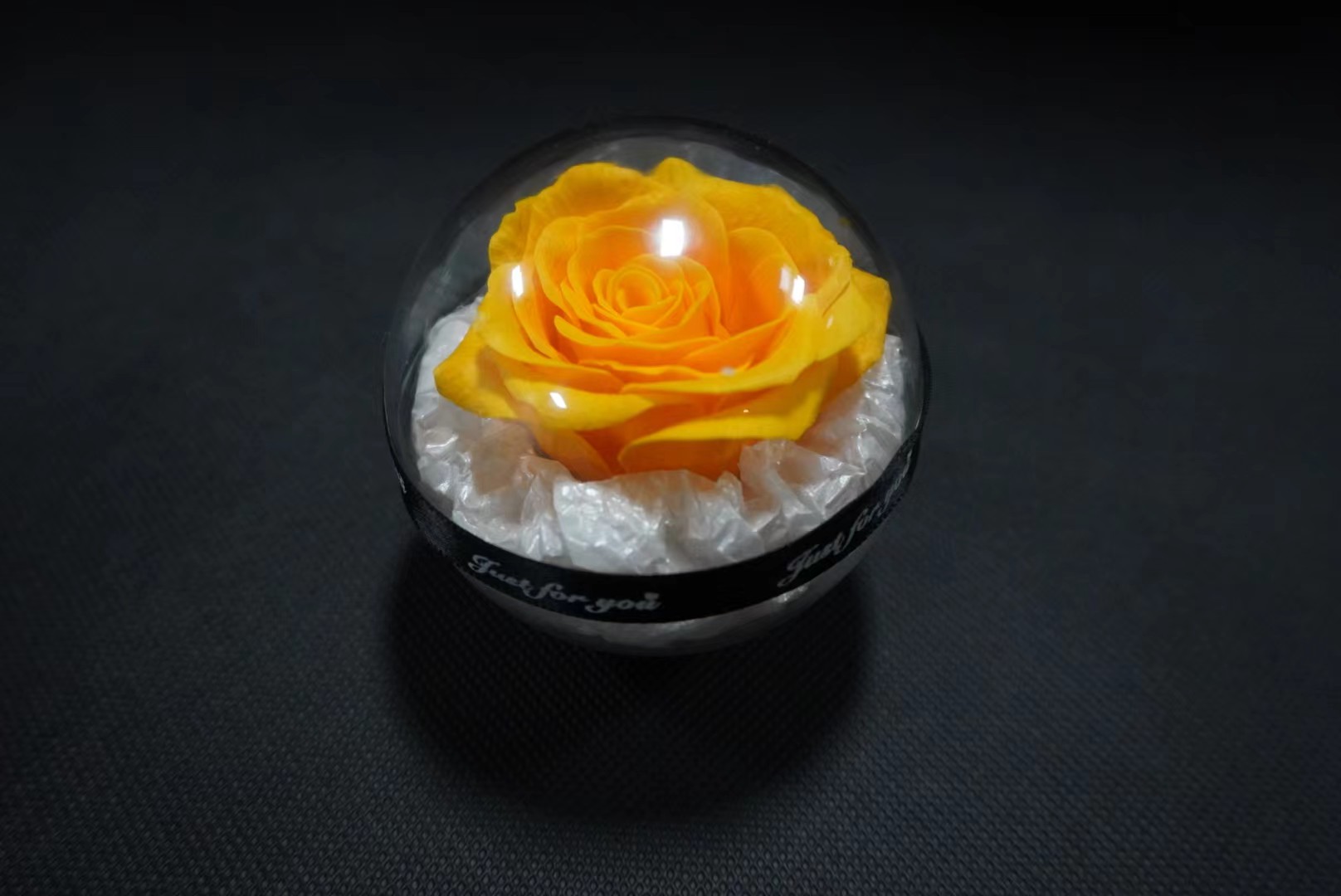 Valentine's Day and Teachers' Day everlasting flower rose poke ball New giant acrylic transparent gift box Valentine's Day gift wholesale soap flower details Picture