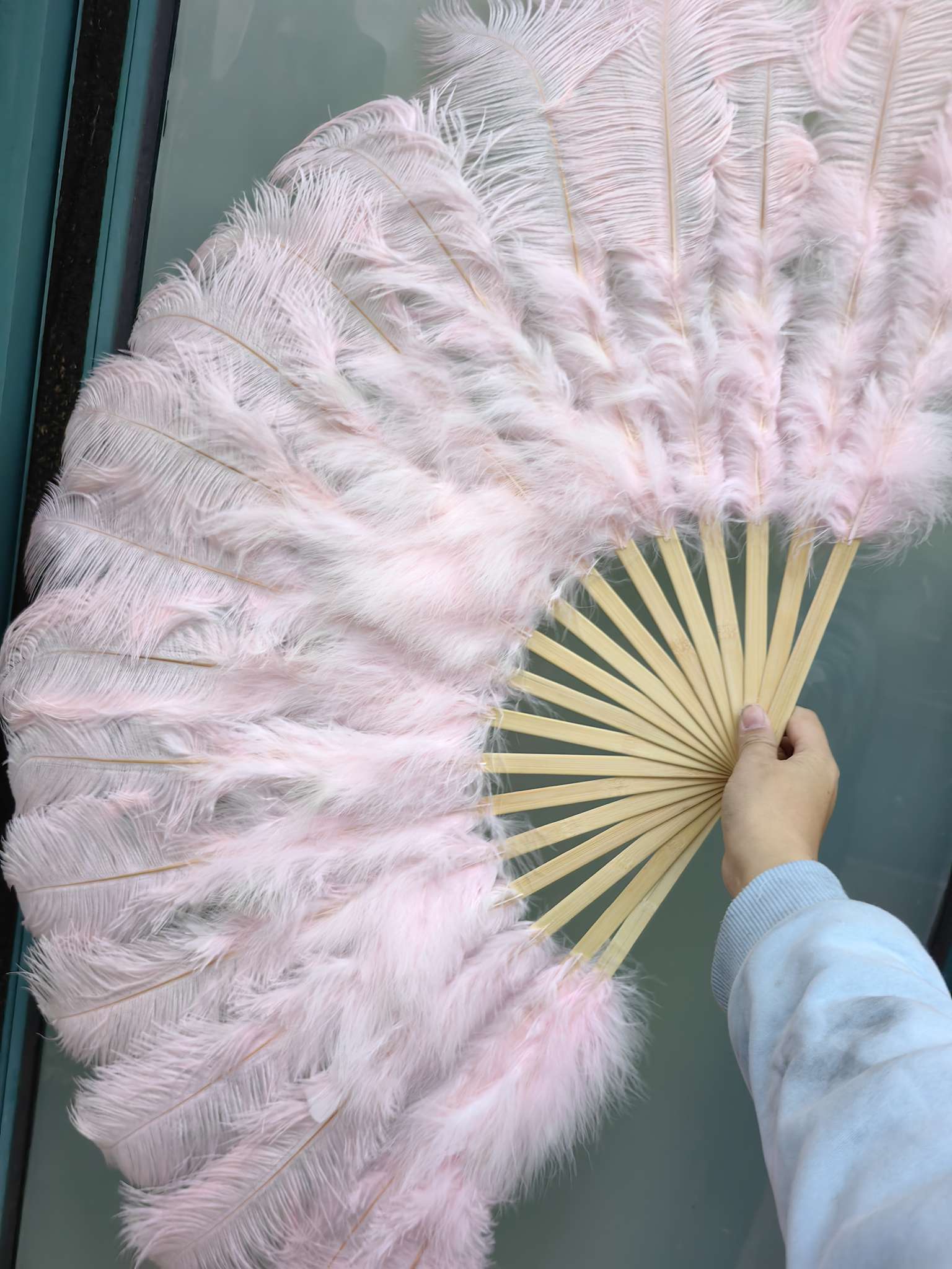 居家日用百货 精选中国风折扇 漆扇团扇 扇子女夏季清凉必备 手工精制艺术品