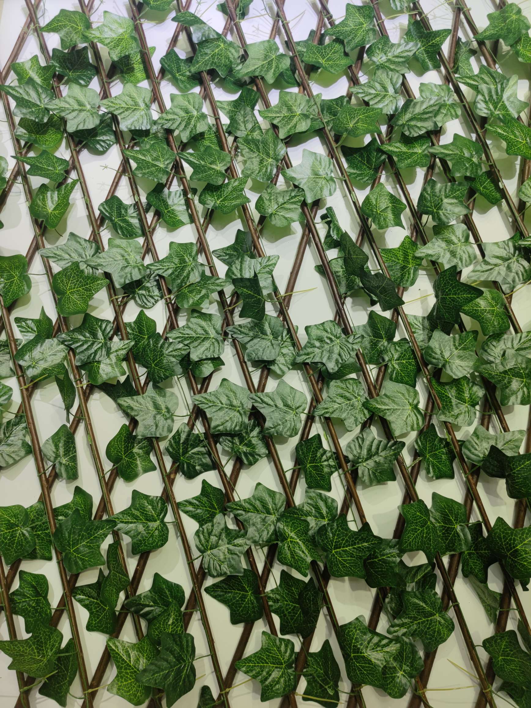 Simulation Fence Leaf Wood Fence Garden Wall Fence Guardrail Decorative Fence Retractable Fence Amazon Lawn Item Picture