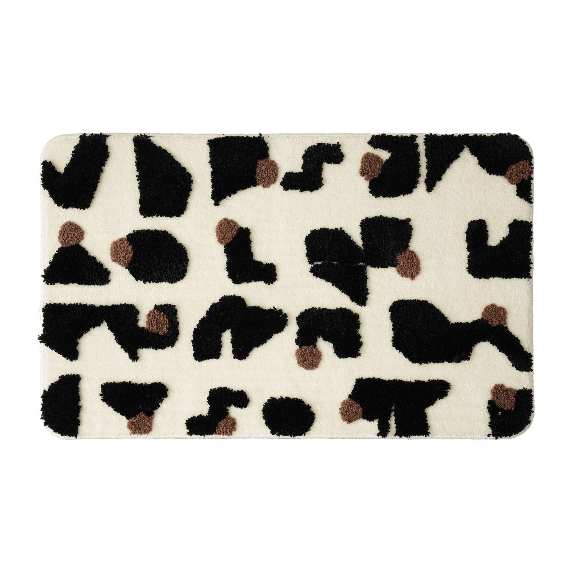 Pilates series anti-slip floor MATS, high and low plush super-fine fiber floor MATS, entrance door foyer floor MATS, bathroom absorbent floor MATS Item Picture