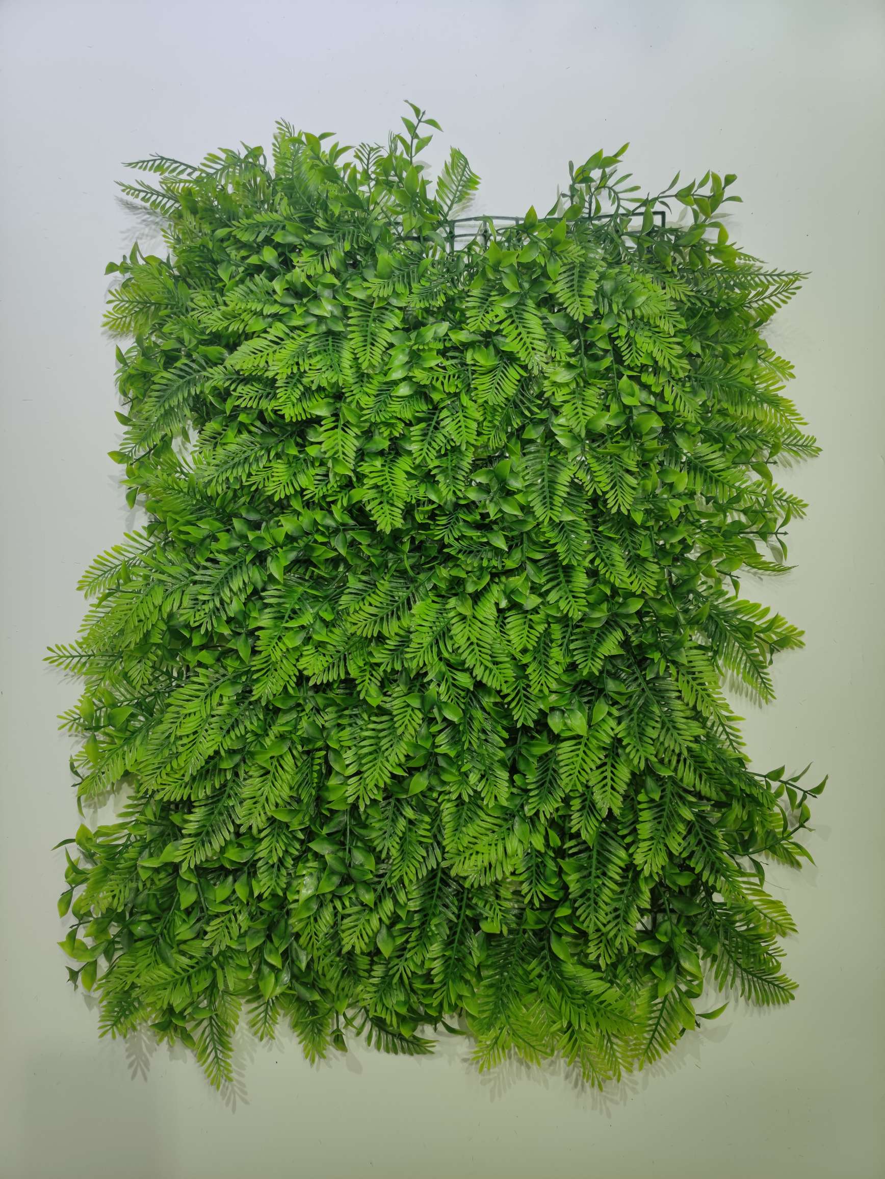 Simulated Plant Wall Outdoor Shop Recruit Sun Protection Artificial Plastic Fake Lawn Green Wall Simulated Plant Flower Wall Application Scenario