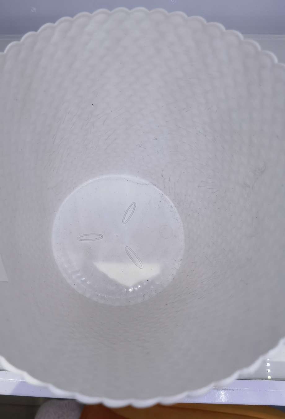 编织纹仿藤编北欧简约树脂绣球多肉阳台小花盆细节图