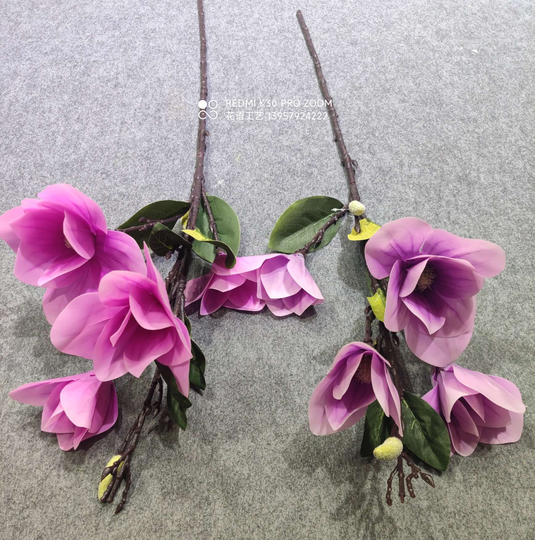 Wedding Flower Arrangement Multicolor Twig Phalaenopsis Cloth Phalaenopsis Simulation Flower Decoration Wedding Arrangement Flower Silk Flower Material Item Picture