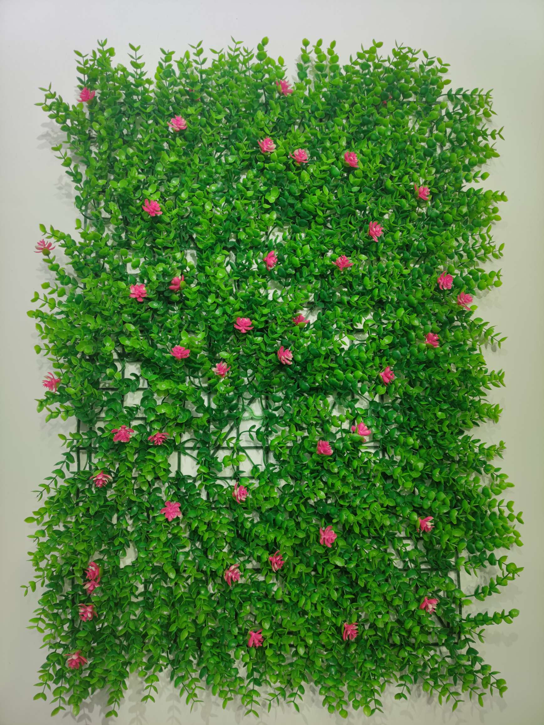 Simulated Plant Wall Outdoor Shop Recruit Sun Protection Artificial Plastic Fake Lawn Green Wall Simulated Plant Flower Wall undefined