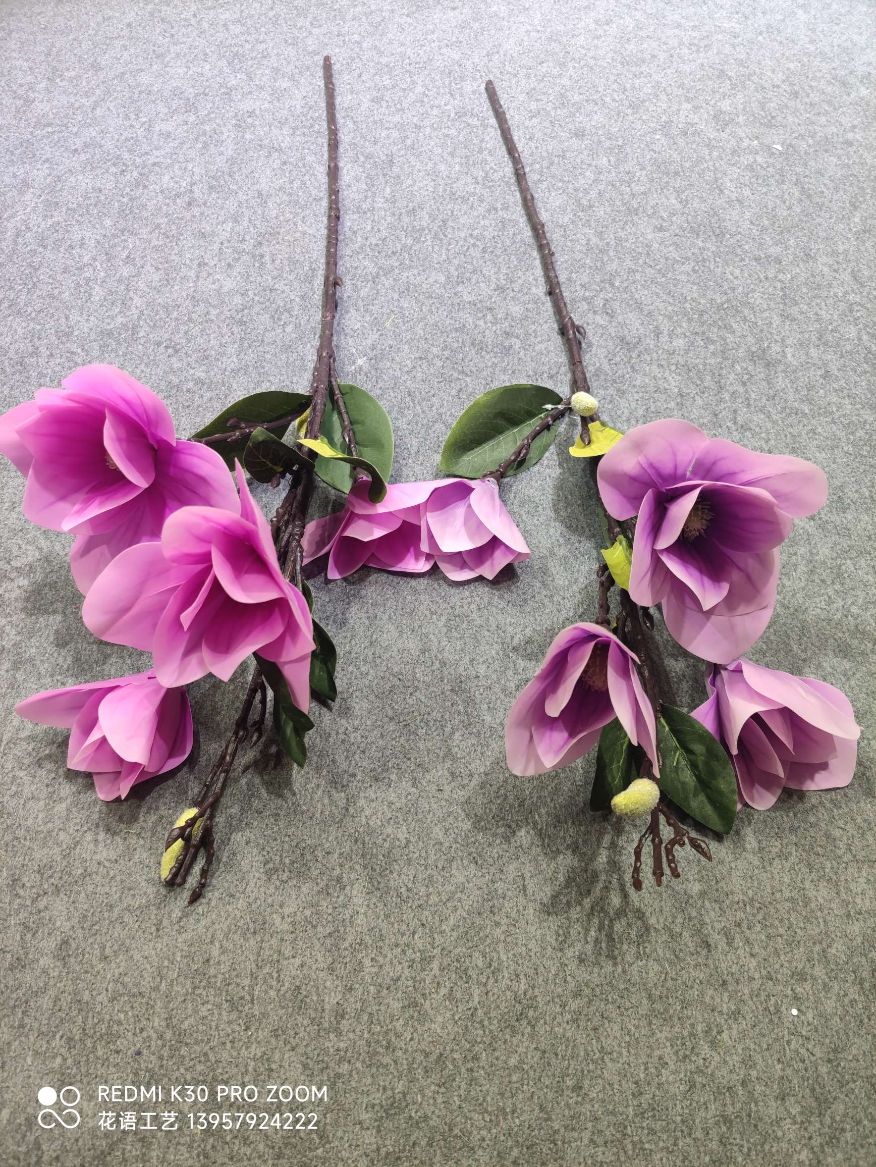 Wedding Flower Arrangement Multicolor Twig Phalaenopsis Cloth Phalaenopsis Simulation Flower Decoration Wedding Arrangement Flower Silk Flower Material undefined