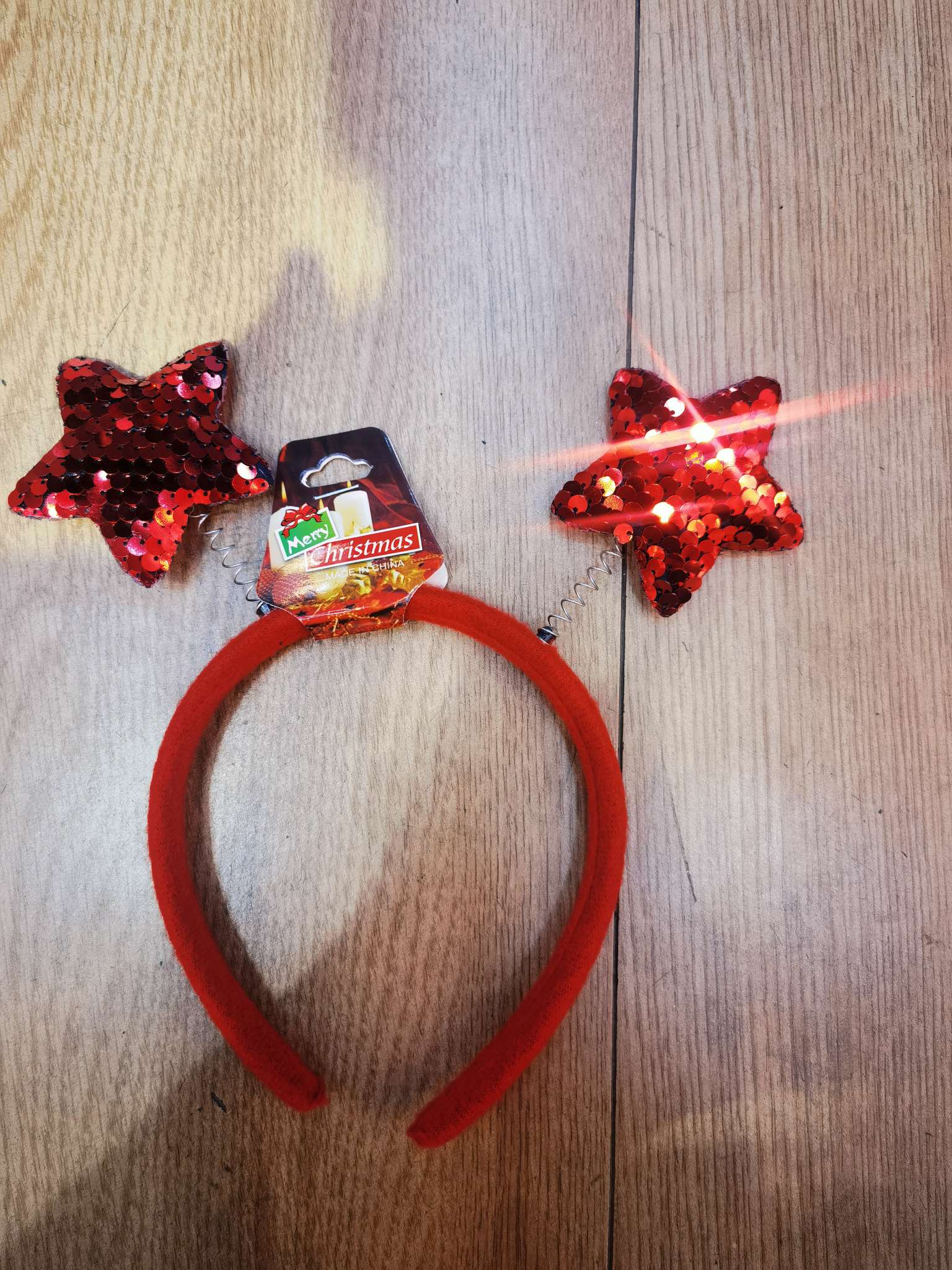 圣诞五星头扣