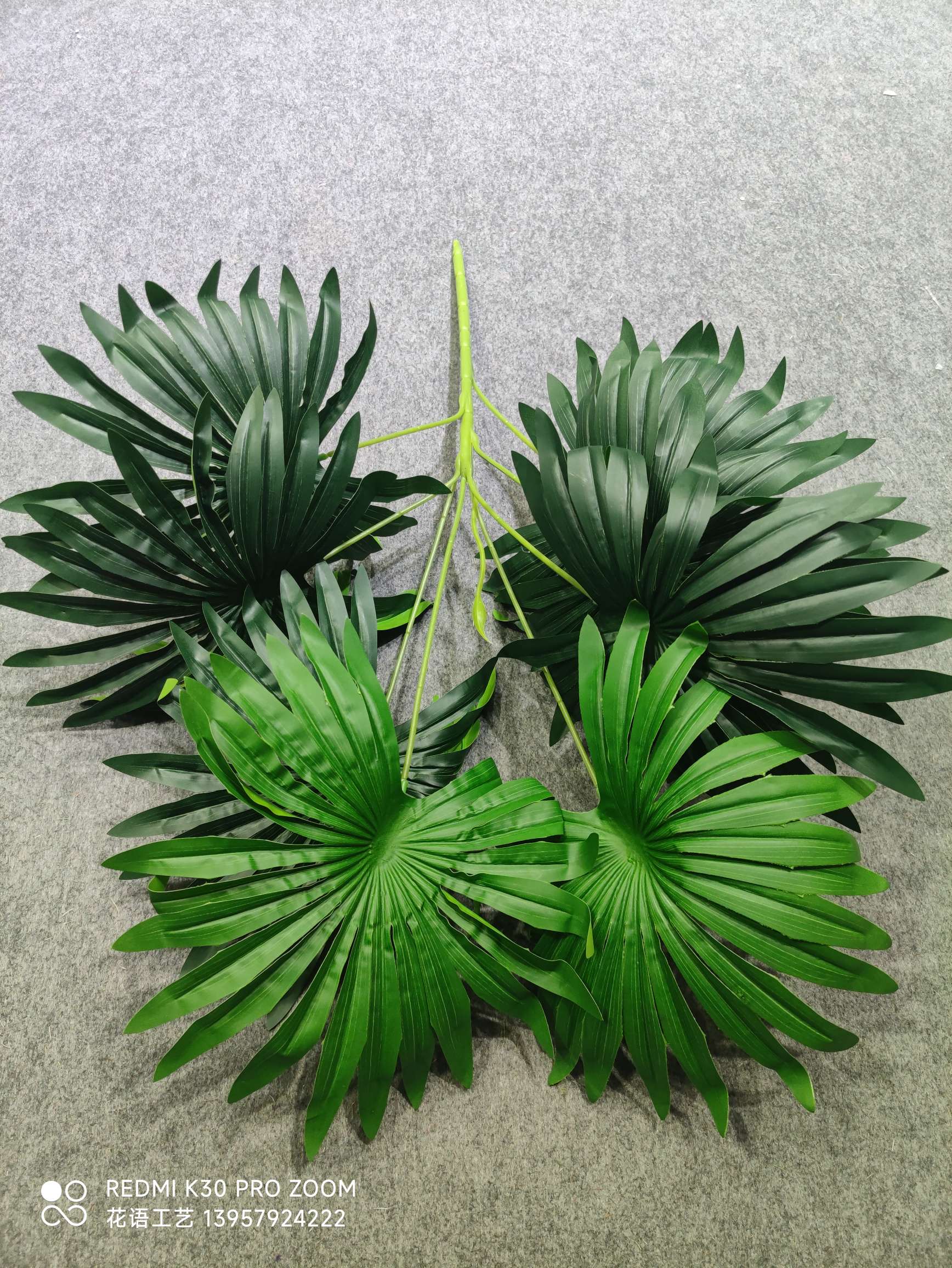 High-End Simulation Green Plant Fake Persian Grass Decoration Plastic Flowers High Branches Ferns Green Background Wall Plant Wall Landscape Item Picture