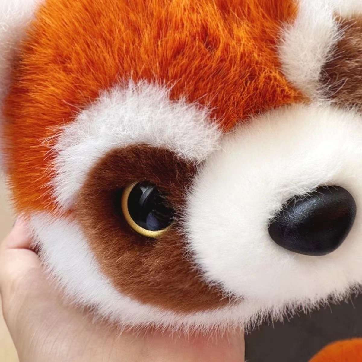 熊猫公仔，毛绒玩具，翻转浣熊公仔，翻转熊猫公仔详情图11