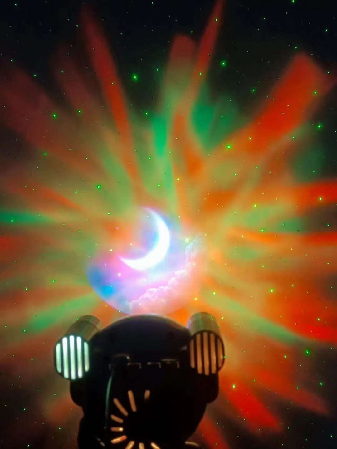 闪亮星空灯 太空人星空灯照明细节图