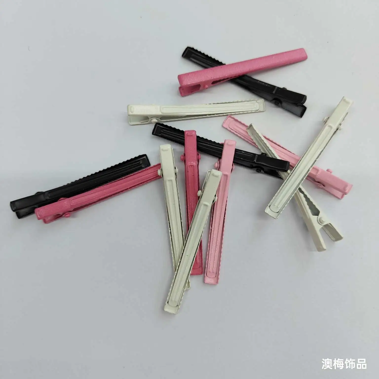 Creative acetate board headwear and hair accessory set, high-end hair clips, grabbers, women's accessories, simple and fashionable hair accessories, new straight clips, 6CM straight clips, side clips, handcrafted metal accessories, bottom clips, di detail image 6