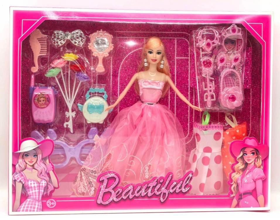 Children's toy dolls, dolls, parent-child interactive game props, other doll styles are available. Safe and non-toxic materials can be selected