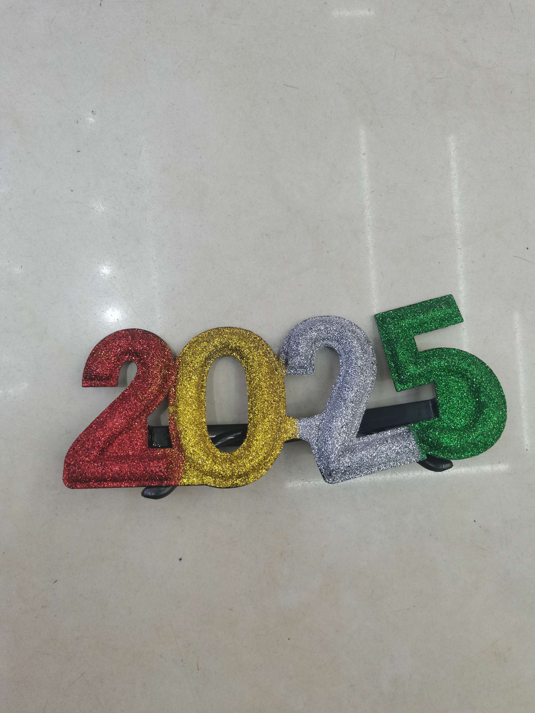 舞会2025派对眼镜 新款数字 每款多个颜色儿童玩具