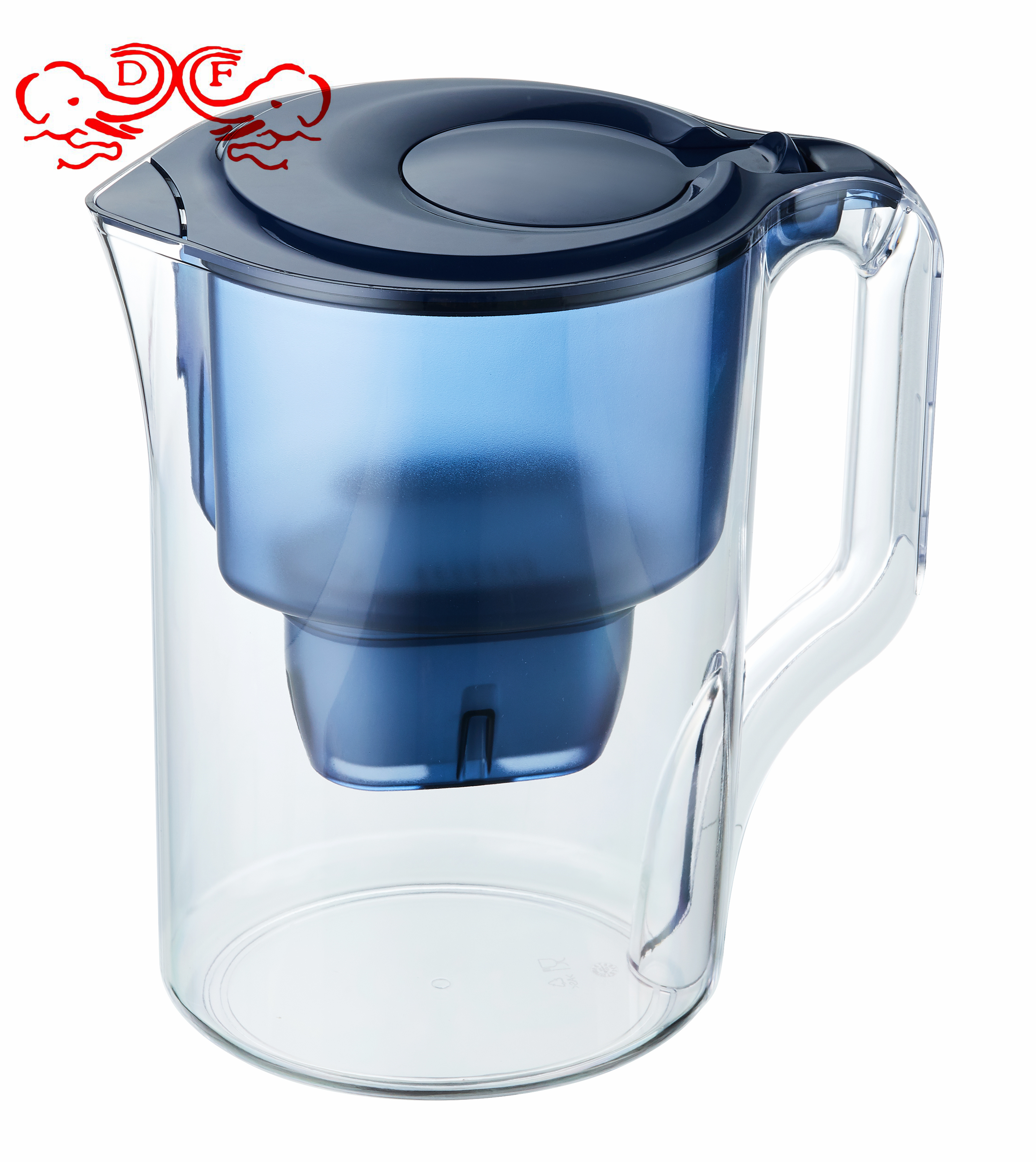 DF68378 water purifier, household kitchen water purifier, tap water filter kettle, activated carbon filter kettle, water filter DF TRADINGHOUSE