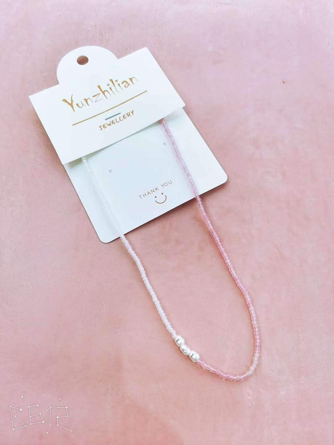 韵之恋流行饰品多巴胺时尚爆款手工米珠项链详情图4