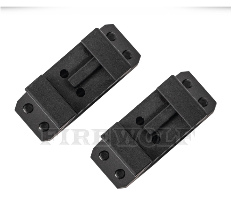 330196 Fire wolf 火狼 高品质7075材质瞄准器夹具30mm中宽支架20mm 望远镜瞄夹具详情8