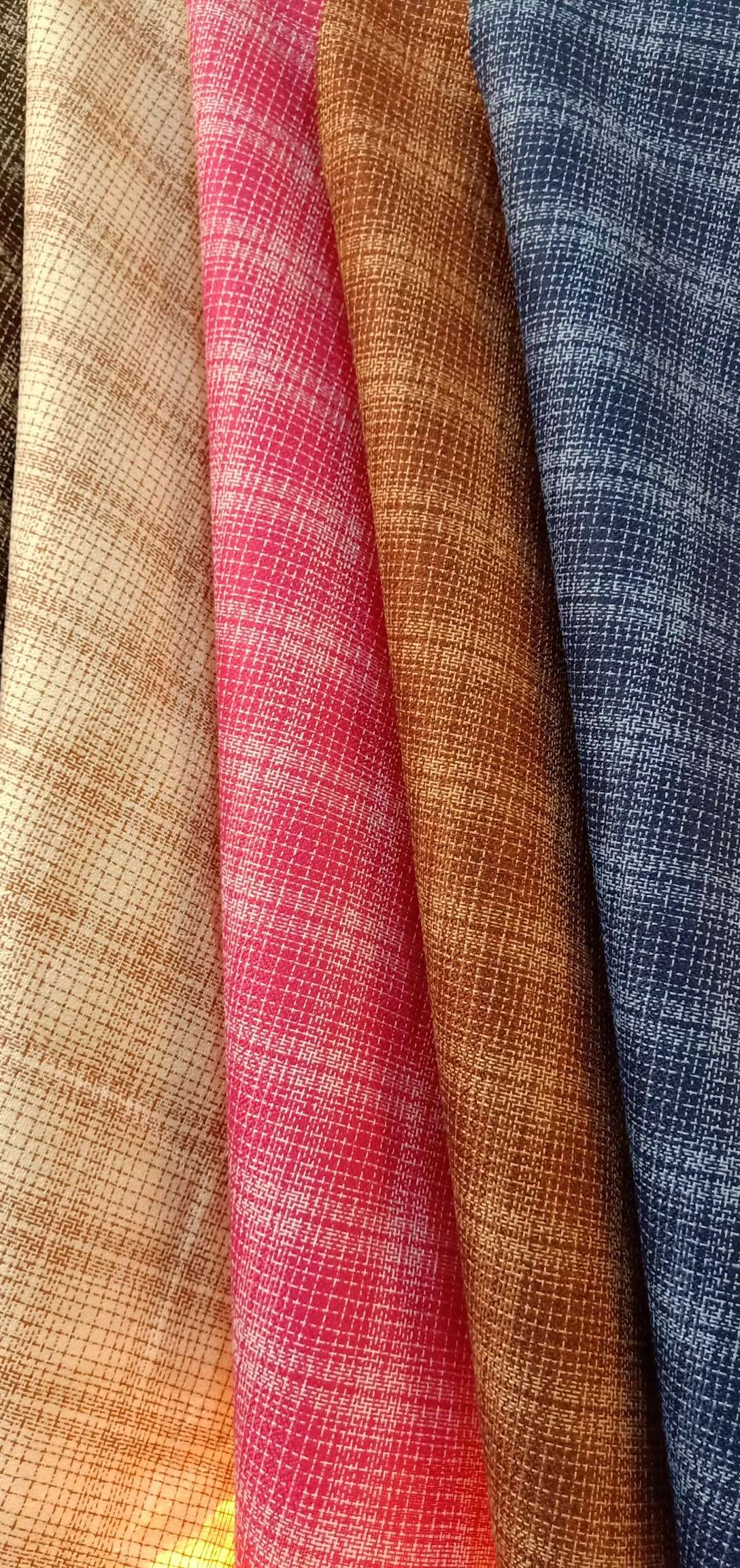 Linen, yarn-dyed fabric, canvas, jacquard fabric detail image 1
