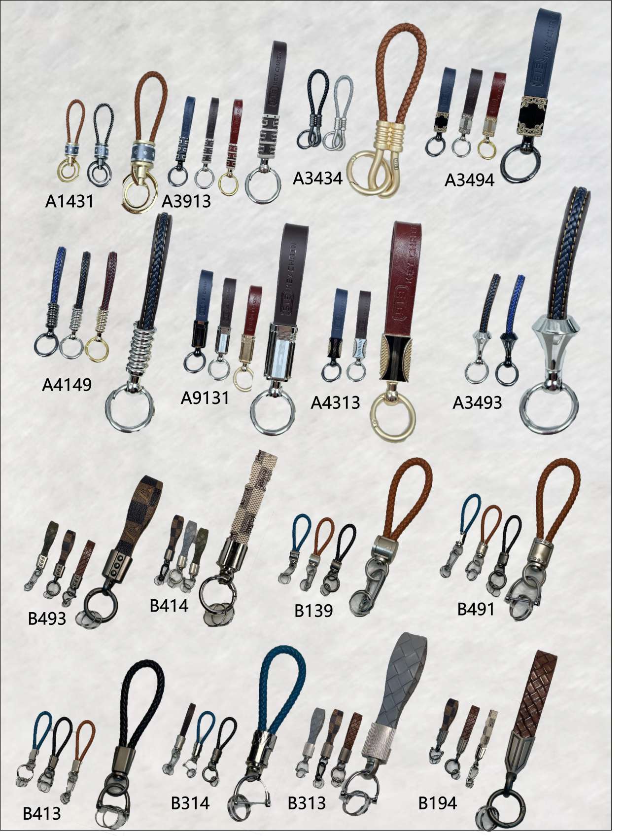 High-end alloy key chain for key pendants detail image 3