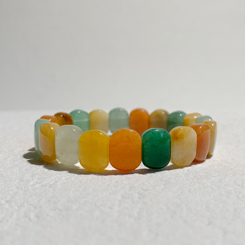 七彩玉手排多色多款多宝手链手串外贸专供详情12
