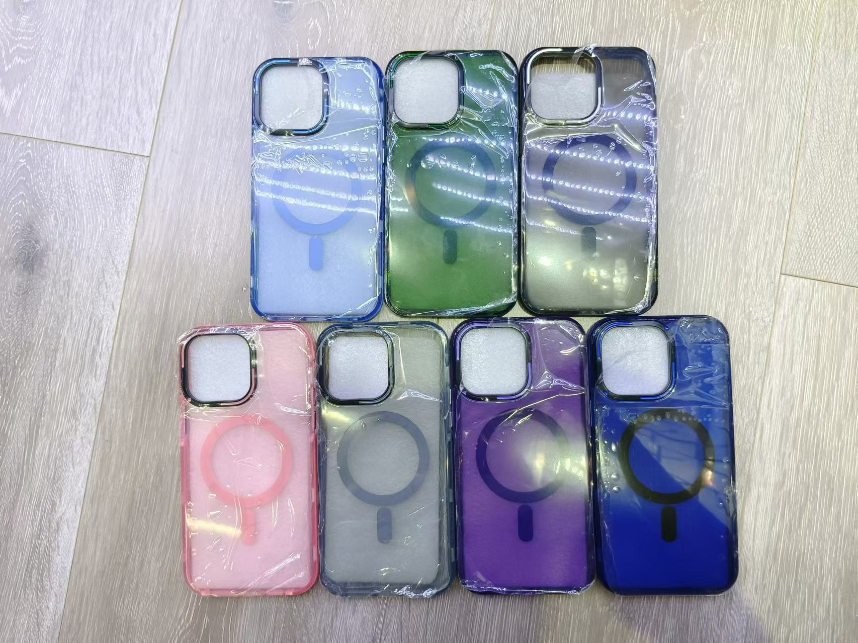 Dragon scale edge strip magnetic 2-in-1 phone case