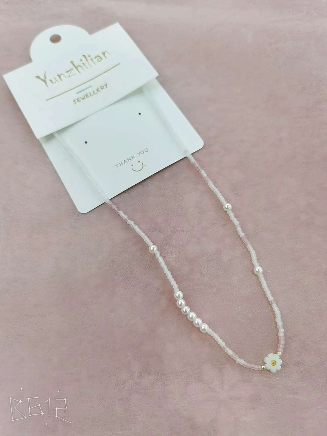 韵之恋流行饰品多巴胺时尚爆款米珠项链