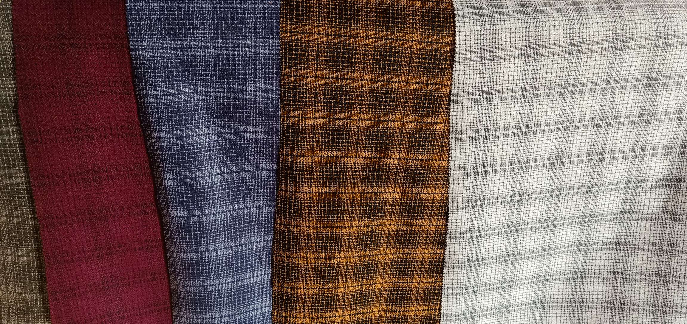 Linen, yarn-dyed fabric, canvas, jacquard fabric detail image 6