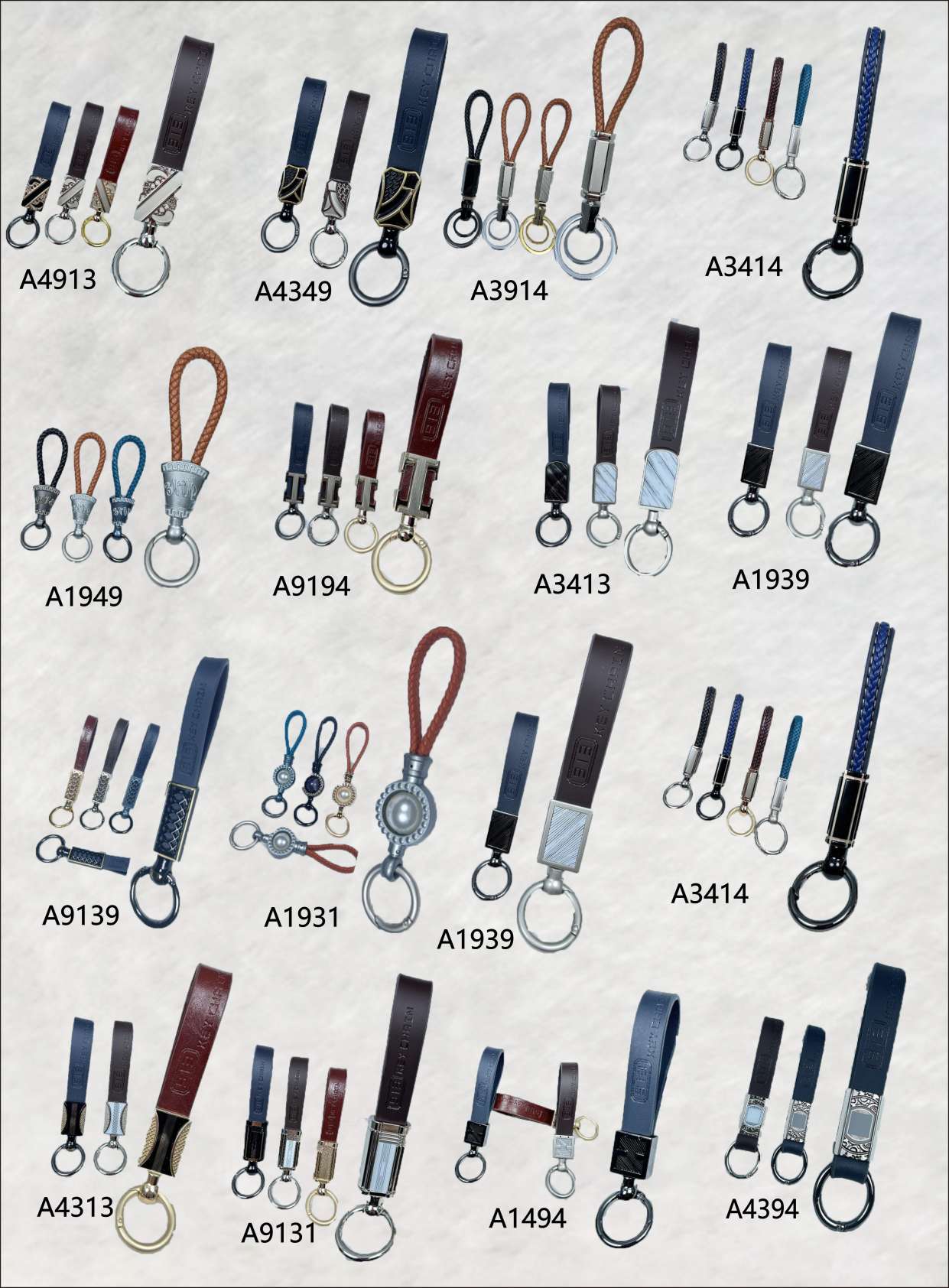High-end alloy key chain for key pendants detail image 2