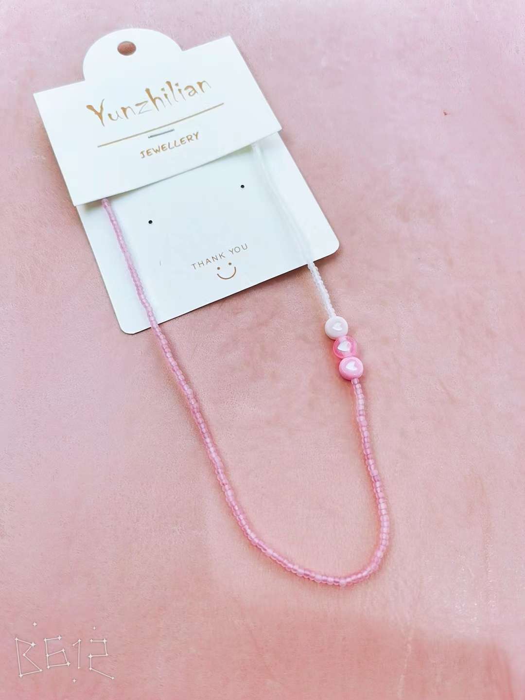 韵之恋流行饰品多巴胺时尚爆款手工米珠项链详情图3