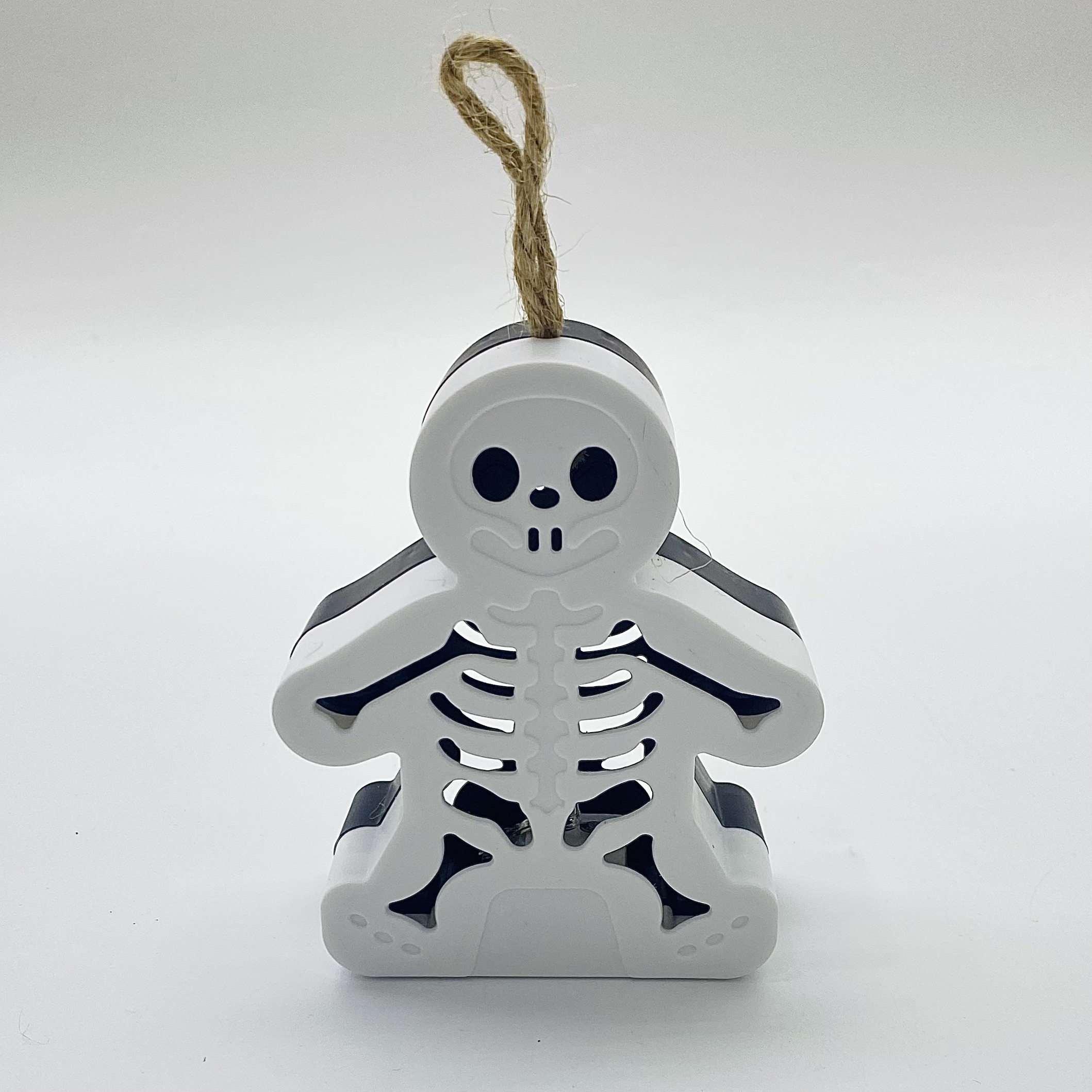 万圣节装饰摆件 鬼节装饰灯 骷髅骨架挂灯 场景装饰摆件 桌面氛围摆件详情图2