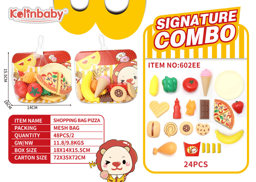 Children's mini kitchen role-playing toys, kitchenware toy set, Cheqile Children 2024 Toy Children's tableware set, safe and non-toxic parent-child interactive game details Picture